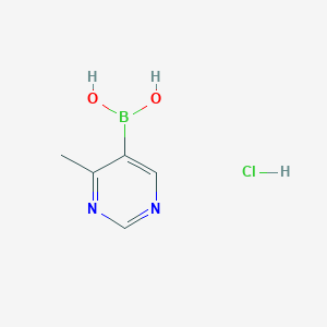 (4-Methylpyrimidin-5-yl)boronic acid hydrochloride