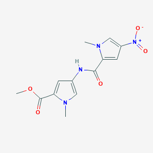 Methyl 1-methyl-4-(1-methyl-4-nitropyrrole-2-carboxamido)pyrrole-2-carboxylate