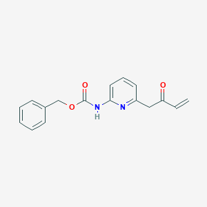 Benzyl[6-(2-oxobut-3-en-1-yl)pyridin-2-yl]carbamate