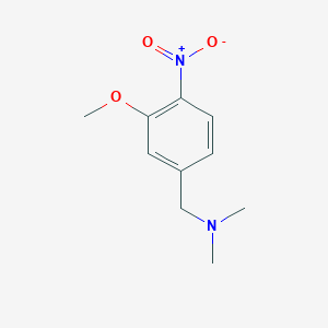 1-(3-Methoxy-4-nitrophenyl)-N,N-dimethylmethanamine