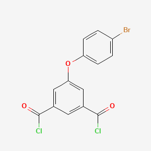 5-(4-Bromophenoxy)benzene-1,3-dicarbonyl dichloride