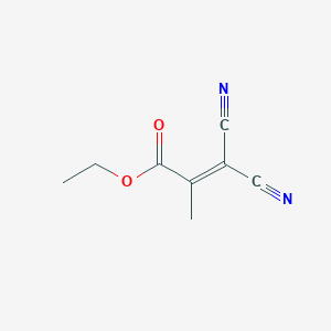 Ethyl 3,3-dicyano-2-methylprop-2-enoate