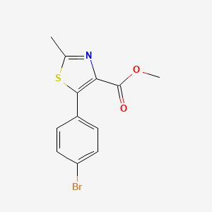 5-(4-Bromo-phenyl)-2-methyl-thiazole-4-carboxylic Acid Methyl Ester