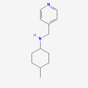 molecular formula C13H20N2 B8628369 (4-Methyl-cyclohexyl)-pyridin-4-ylmethyl-amine 