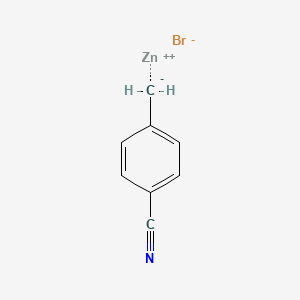 molecular formula C8H6BrNZn B8628428 p-Cyanobenzyl ZINC bromide 