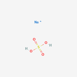 molecular formula H2NaO4S B8628448 Sodium hydrogen sulfate, technical grade 