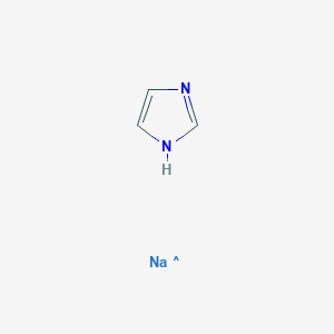 molecular formula C3H4N2Na B8628487 Sodium imidazolide 