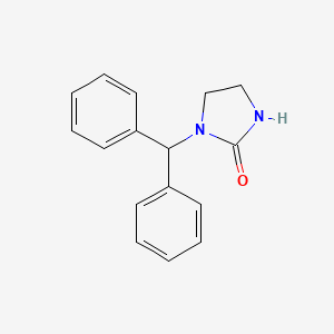 B8628502 1-(Diphenylmethyl)imidazolidin-2-one CAS No. 59022-99-0