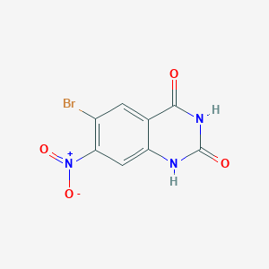 2,4-Dioxo-6-bromo-7-nitro-1,2,3,4-tetrahydroquinazoline