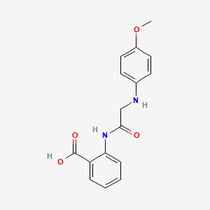 2-{[N-(4-Methoxyphenyl)glycyl]amino}benzoic acid
