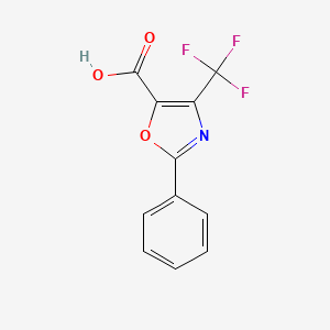 2-Phenyl-4-(trifluoromethyl)oxazole-5-carboxylic acid