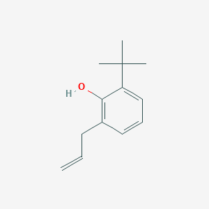 molecular formula C13H18O B8628607 2-Allyl-6-t-butylphenol 