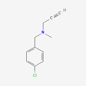 4-Chloro-N-methyl-N-(2-propynyl)benzenemethanamine