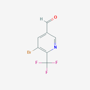 5-Bromo-6-(trifluoromethyl)nicotinaldehyde