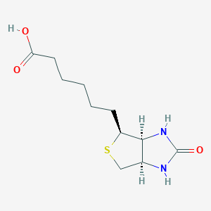 molecular formula C11H18N2O3S B8628988 6-(2-Oxo-hexahydro-thieno[3,4-D]imidazol-4-YL)-hexanoic acid 