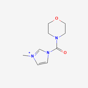 1-(Morpholinocarbonyl)-3-methyl-1H-imidazole-3-ium
