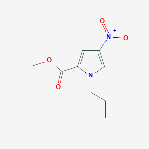 methyl N-propyl-4-nitro-2-pyrrolecarboxylate