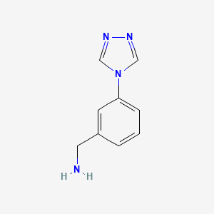(3-(4H-1,2,4-triazol-4-yl)phenyl)methanamine