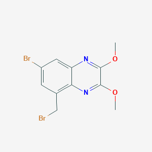 7-Bromo-5-bromomethyl-2,3-dimethoxyquinoxaline