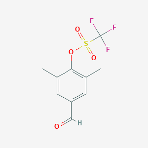 4-Formyl-2,6-dimethylphenyl trifluoromethanesulfonate