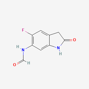 N-(5-fluoro-2-oxo-2,3-dihydro-1H-indol-6-yl)-formamide