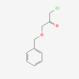 molecular formula C10H11ClO2 B8629368 1-Chloro-3-benzyloxy-2-propanon 