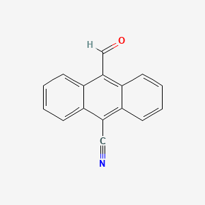 10-Formylanthracene-9-carbonitrile