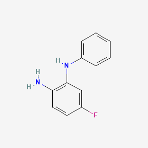 molecular formula C12H11FN2 B8629398 4-Fluoro-2-phenylaminoaniline 