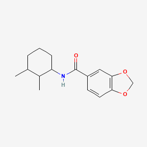 N-(2,3-dimethylcyclohexyl)benzo[d][1,3]dioxole-5-carboxamide
