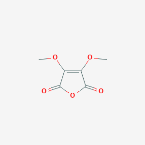 molecular formula C6H6O5 B8629630 3,4-Dimethoxyfuran-2,5-dione 