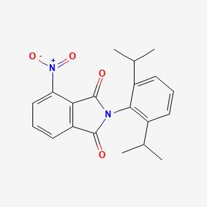 B8629767 2-[2,6-Di(propan-2-yl)phenyl]-4-nitro-1H-isoindole-1,3(2H)-dione CAS No. 114215-37-1
