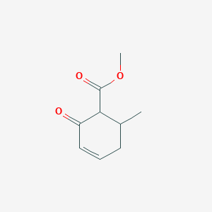 molecular formula C9H12O3 B8629790 Methyl 6-methyl-2-oxocyclohex-3-ene-1-carboxylate 