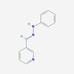 3-Pyridinecarbaldehyde phenylhydrazone