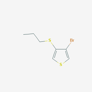 3-Bromo-4-(propylthio)thiophene