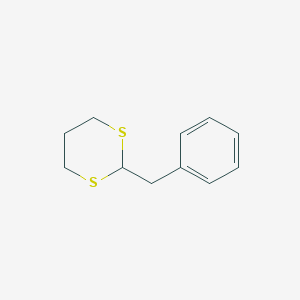 molecular formula C11H14S2 B8629932 2-Benzyl-1,3-dithiane CAS No. 31593-52-9