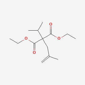 Diethyl (2-methylprop-2-en-1-yl)(propan-2-yl)propanedioate