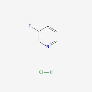 molecular formula C5H5ClFN B8629962 3-Fluoropyridine hydrochloride 