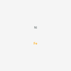 molecular formula FeNi B8629982 Iron alloy, Fe,Ni CAS No. 12062-87-2
