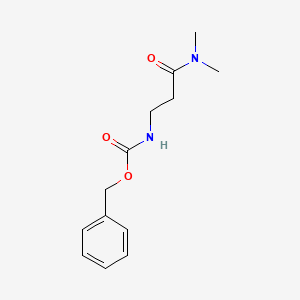 molecular formula C13H18N2O3 B8629993 Benzyl [2-(dimethylcarbamoyl)ethyl]carbamate 