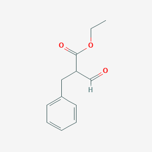 2-Benzyl-3-oxopropanoic acid, ethyl ester