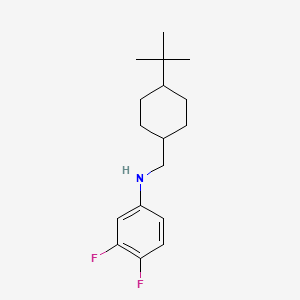 N-[(4-tert-Butylcyclohexyl)methyl]-3,4-difluoroaniline