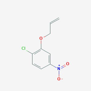 molecular formula C9H8ClNO3 B8630023 1-(Allyloxy)-2-chloro-5-nitrobenzene 