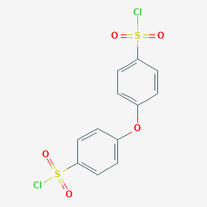 molecular formula C12H8Cl2O5S2 B086303 双(4-氯磺酰苯基)醚 CAS No. 121-63-1
