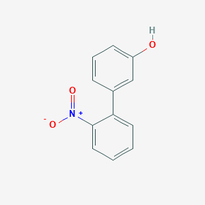 molecular formula C12H9NO3 B8630310 2-Nitro-3'-hydroxy-1,1'-biphenyl 