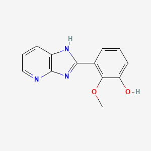 3-(1H-Imidazo[4,5-b]pyridin-2-yl)-2-methoxyphenol
