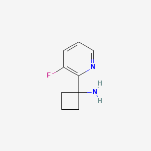 1-(3-Fluoropyridin-2-yl)cyclobutanamine