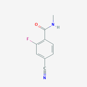 4-cyano-2-fluoro-N-methylbenzamide