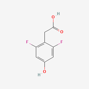 molecular formula C8H6F2O3 B8630630 (2,6-Difluoro-4-hydroxyphenyl)acetic acid 