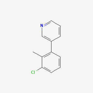 3-(3-Chloro-2-methylphenyl)pyridine