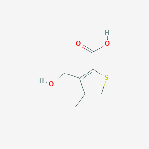3-(Hydroxymethyl)-4-methylthiophene-2-carboxylic acid